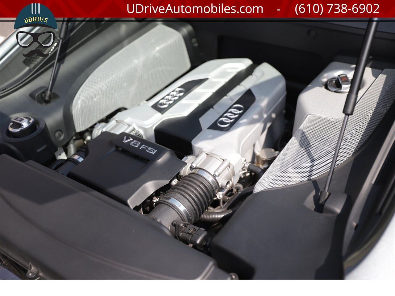 2008 Audi R8 6 Speed Manual 6k Miles Prem Pkg Carbon Blades  B&O Audio Service History $123,350 MSRP - Photo 48 - West Chester, PA 19382