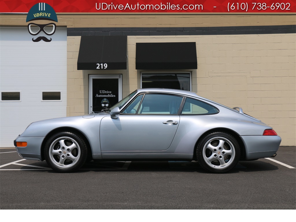 1995 Porsche 911 993 Carrera 6 Speed Manual Midnight Blue Leather   - Photo 1 - West Chester, PA 19382