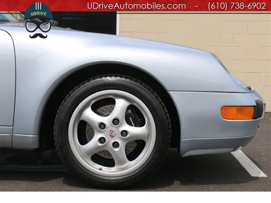 1995 Porsche 911 993 Carrera 6 Speed Manual Midnight Blue Leather   - Photo 8 - West Chester, PA 19382