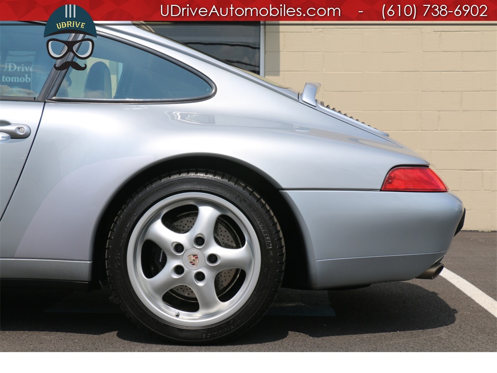 1995 Porsche 911 993 Carrera 6 Speed Manual Midnight Blue Leather   - Photo 15 - West Chester, PA 19382