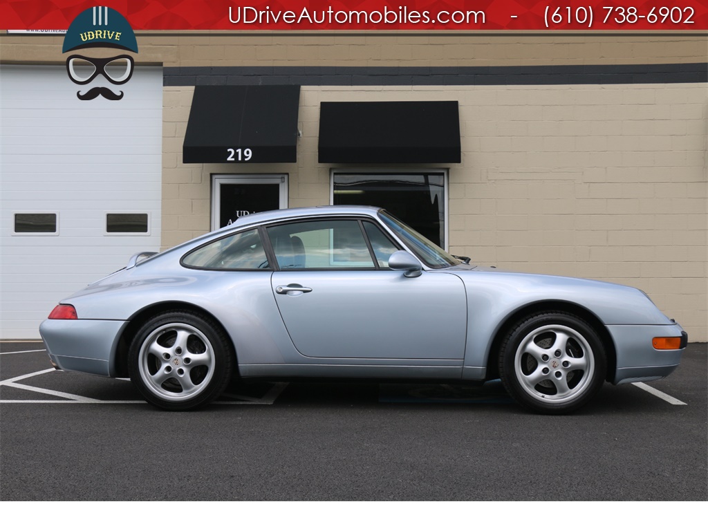 1995 Porsche 911 993 Carrera 6 Speed Manual Midnight Blue Leather   - Photo 9 - West Chester, PA 19382