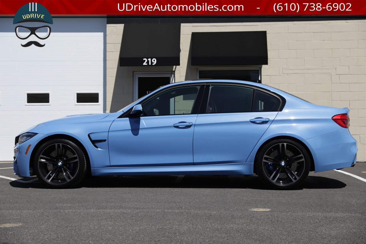 2018 BMW M3 6 Speed Manual Competition Pkg 6k Miles 444hp  Yas Marina Blue - Photo 7 - West Chester, PA 19382