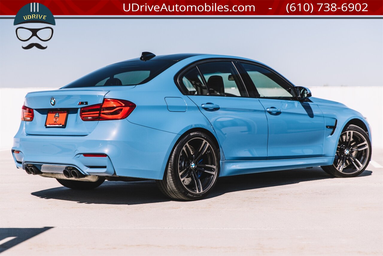 2018 BMW M3 6 Speed Manual Competition Pkg 6k Miles 444hp  Yas Marina Blue - Photo 3 - West Chester, PA 19382