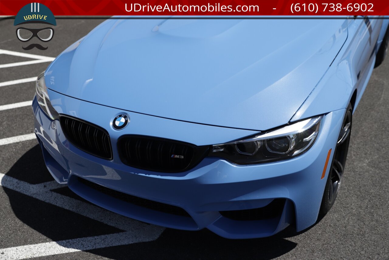 2018 BMW M3 6 Speed Manual Competition Pkg 6k Miles 444hp  Yas Marina Blue - Photo 10 - West Chester, PA 19382