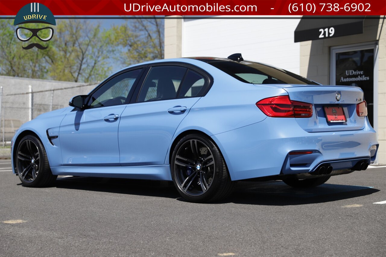 2018 BMW M3 6 Speed Manual Competition Pkg 6k Miles 444hp  Yas Marina Blue - Photo 22 - West Chester, PA 19382