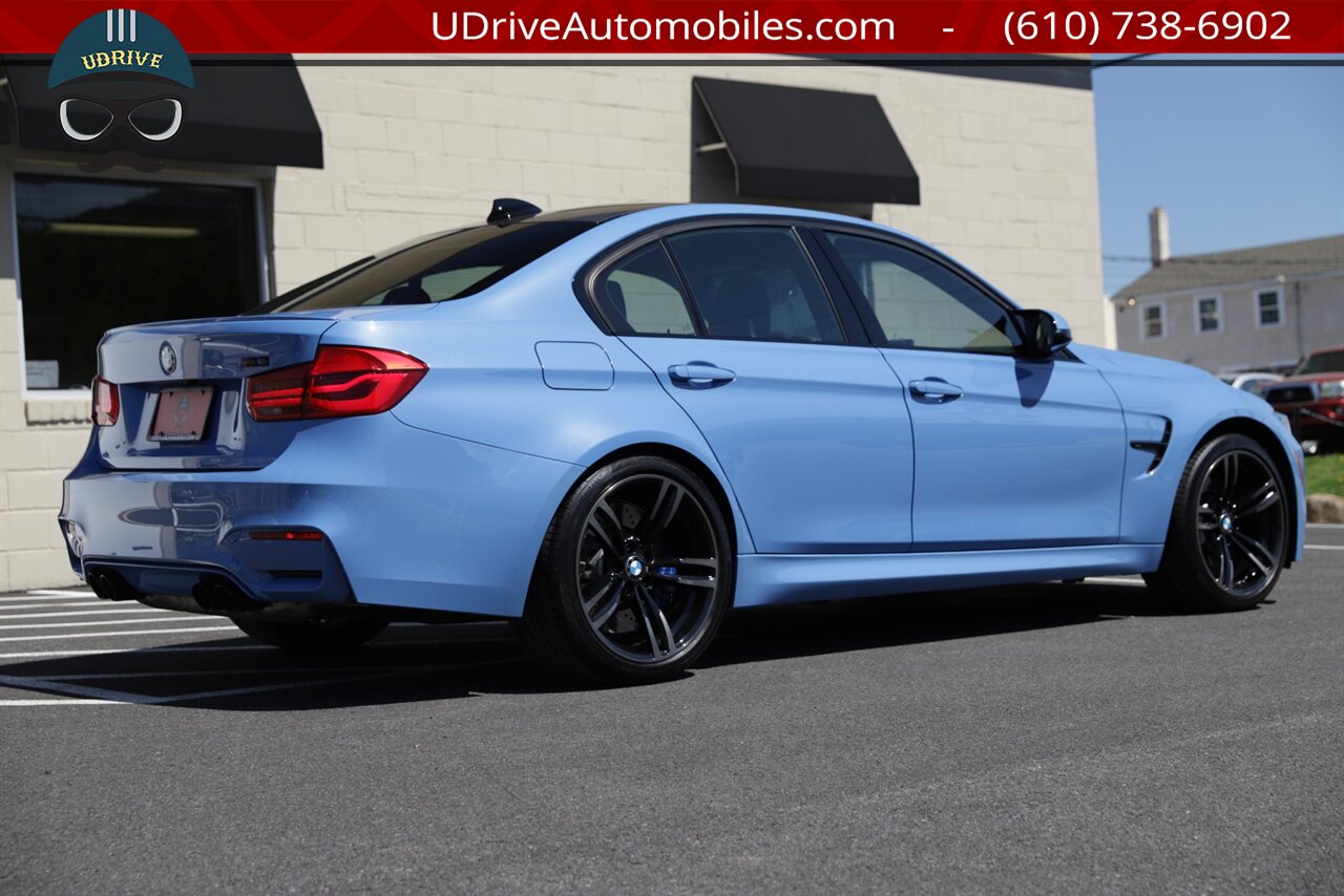 2018 BMW M3 6 Speed Manual Competition Pkg 6k Miles 444hp  Yas Marina Blue - Photo 18 - West Chester, PA 19382