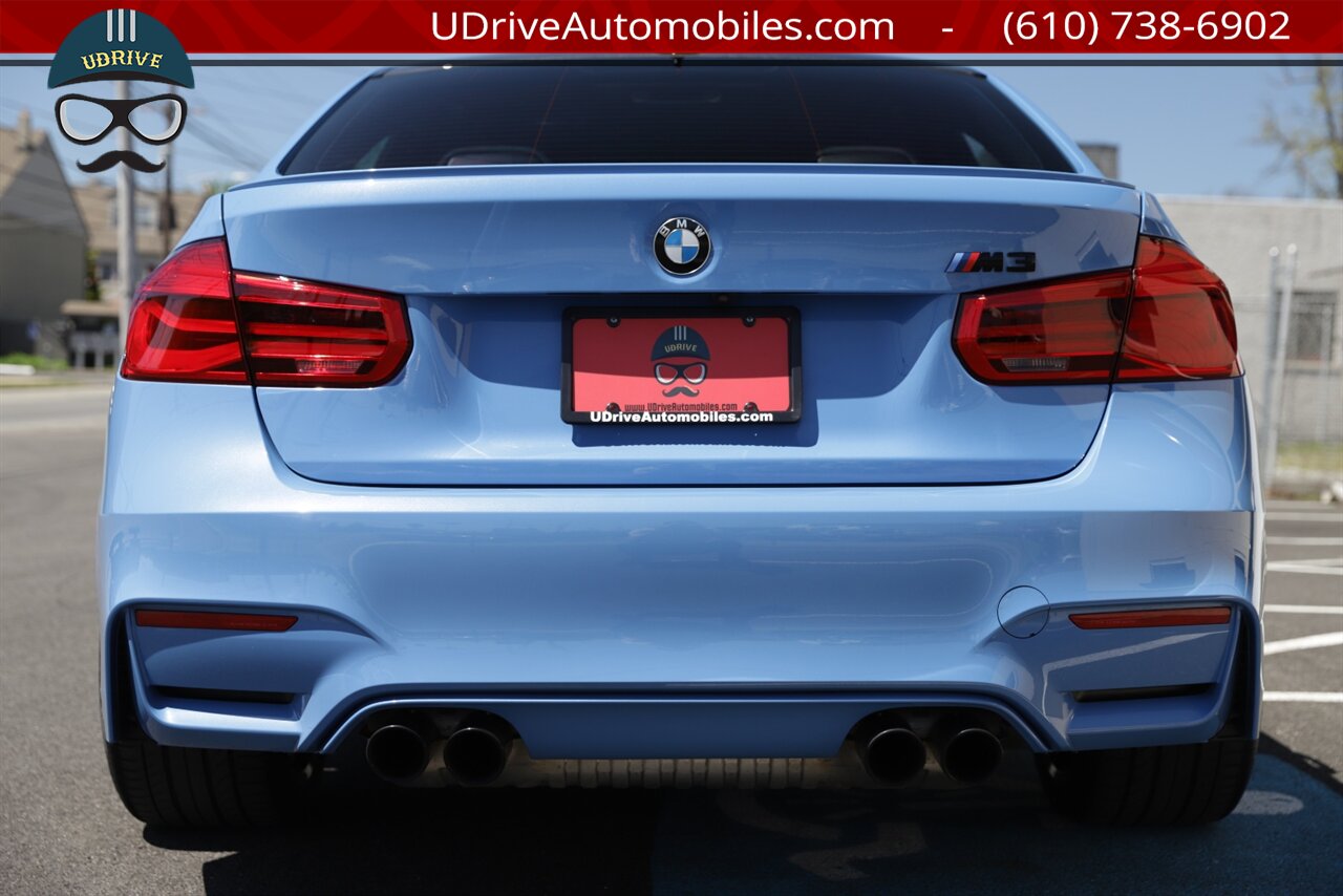 2018 BMW M3 6 Speed Manual Competition Pkg 6k Miles 444hp  Yas Marina Blue - Photo 20 - West Chester, PA 19382