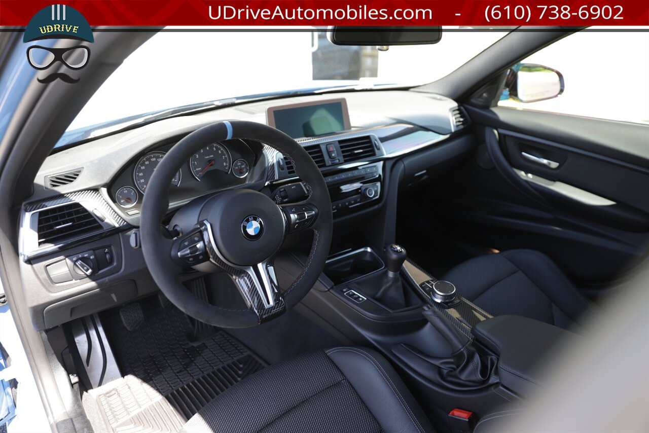 2018 BMW M3 6 Speed Manual Competition Pkg 6k Miles 444hp  Yas Marina Blue - Photo 30 - West Chester, PA 19382