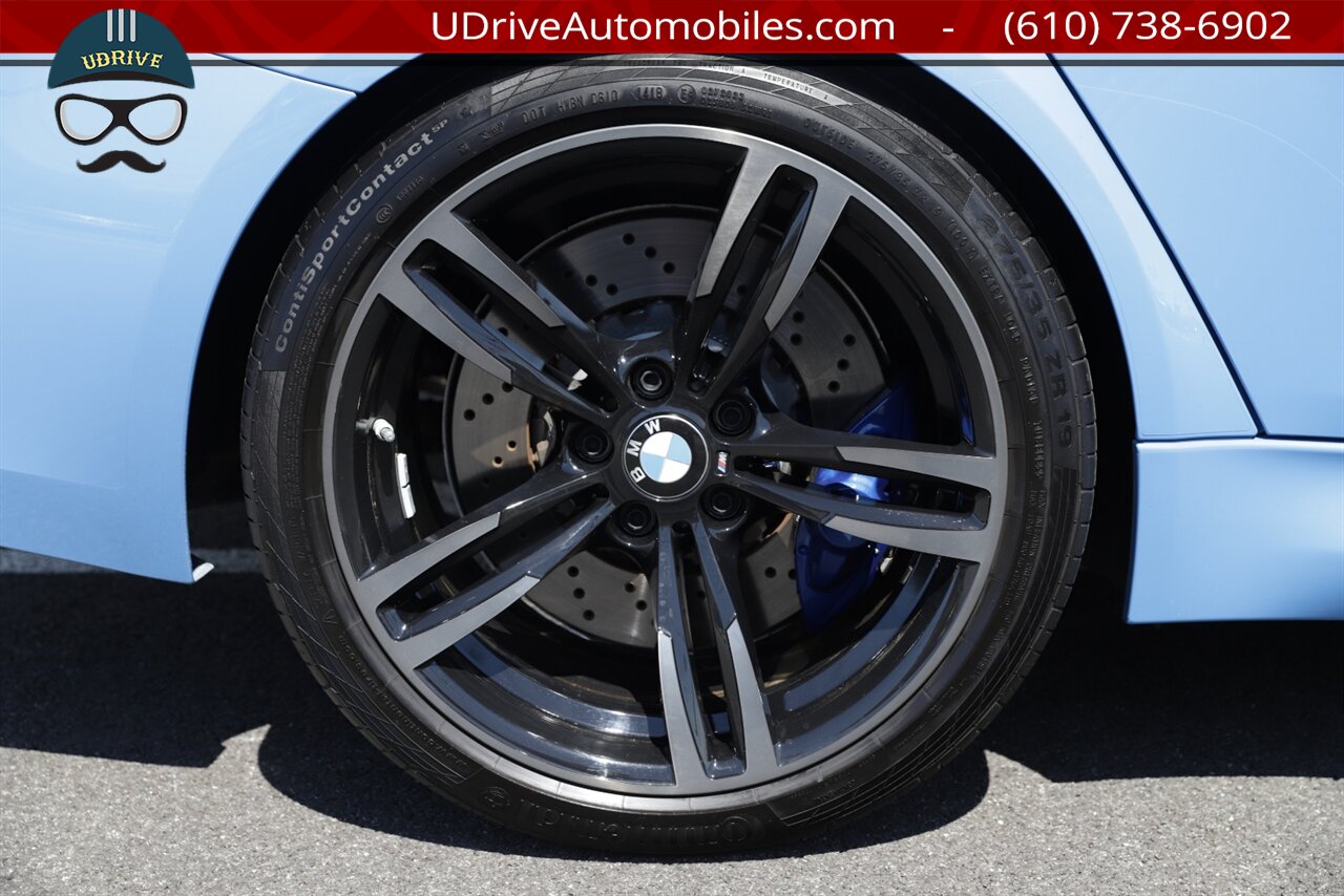2018 BMW M3 6 Speed Manual Competition Pkg 6k Miles 444hp  Yas Marina Blue - Photo 54 - West Chester, PA 19382