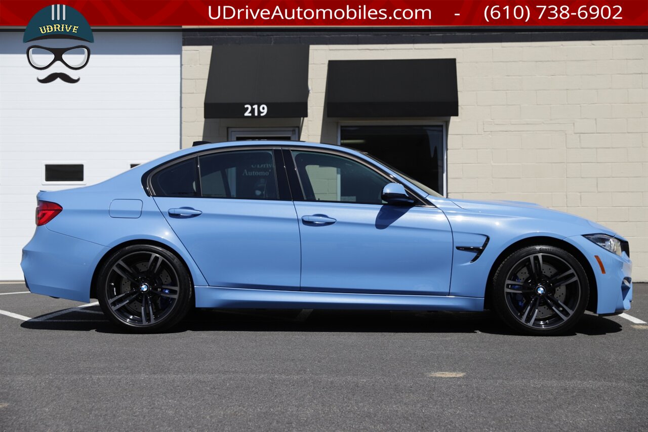 2018 BMW M3 6 Speed Manual Competition Pkg 6k Miles 444hp  Yas Marina Blue - Photo 16 - West Chester, PA 19382