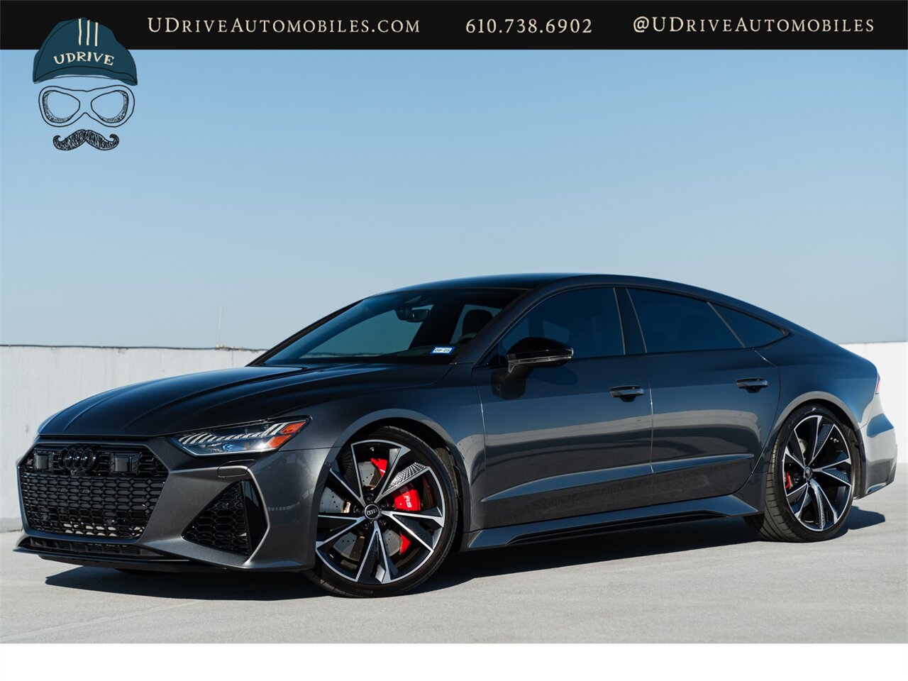 2023 Audi RS7 4.0T Quattro  Exec Pkg Black Optic Driver Assist RS Sport Exhaust Red Calipers - Photo 1 - West Chester, PA 19382