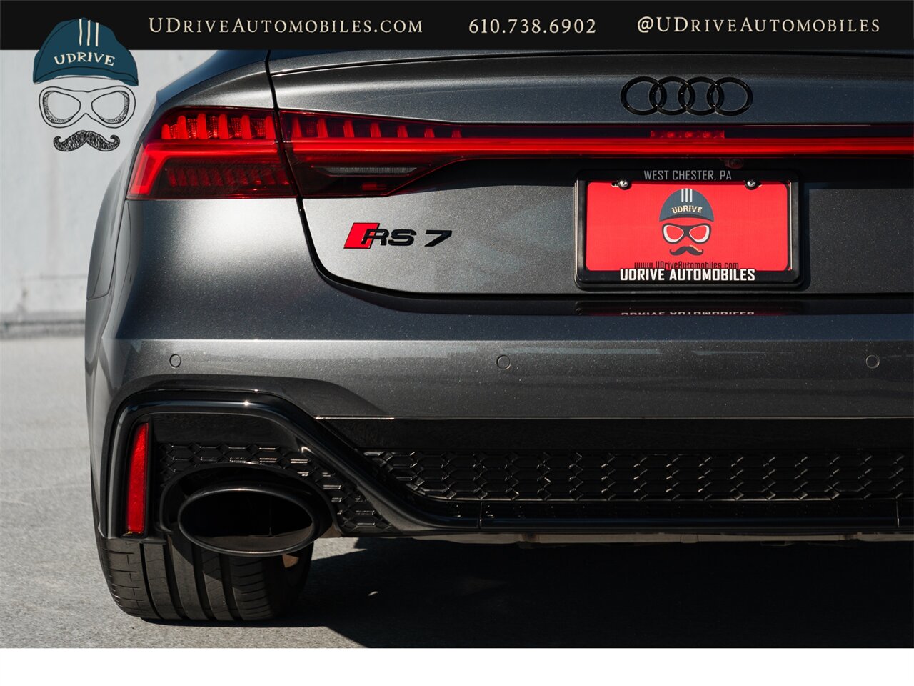 2023 Audi RS7 4.0T Quattro  Exec Pkg Black Optic Driver Assist RS Sport Exhaust Red Calipers - Photo 24 - West Chester, PA 19382