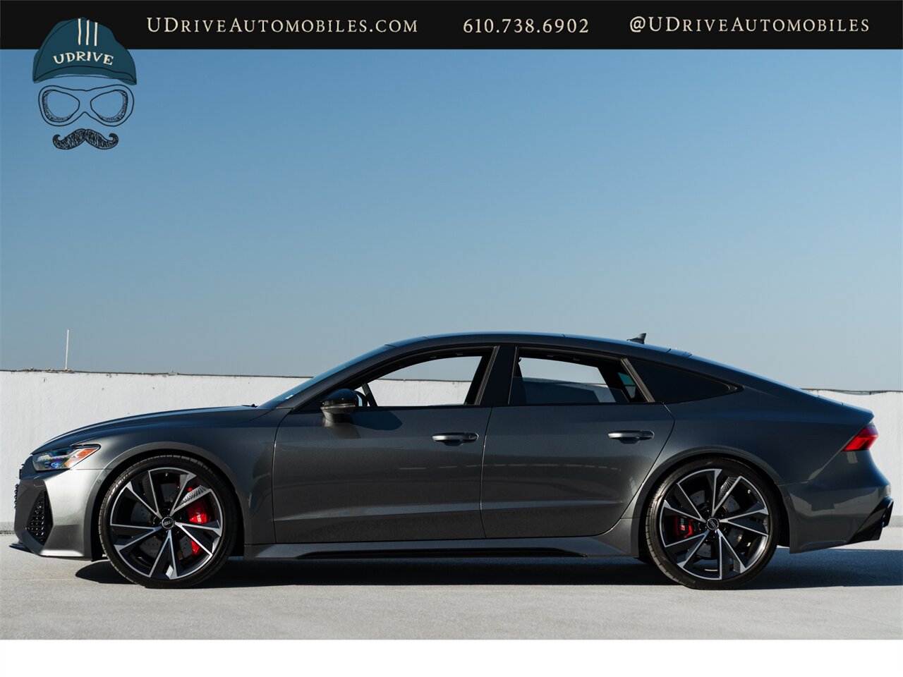 2023 Audi RS7 4.0T Quattro  Exec Pkg Black Optic Driver Assist RS Sport Exhaust Red Calipers - Photo 11 - West Chester, PA 19382