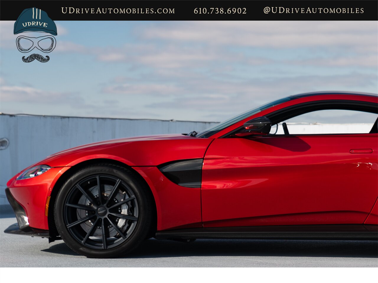 2019 Aston Martin Vantage  Incredibly Spec Rare Q Exclusive Fiamma Red $222k MSRP 1 of a Kind CPO - Photo 10 - West Chester, PA 19382