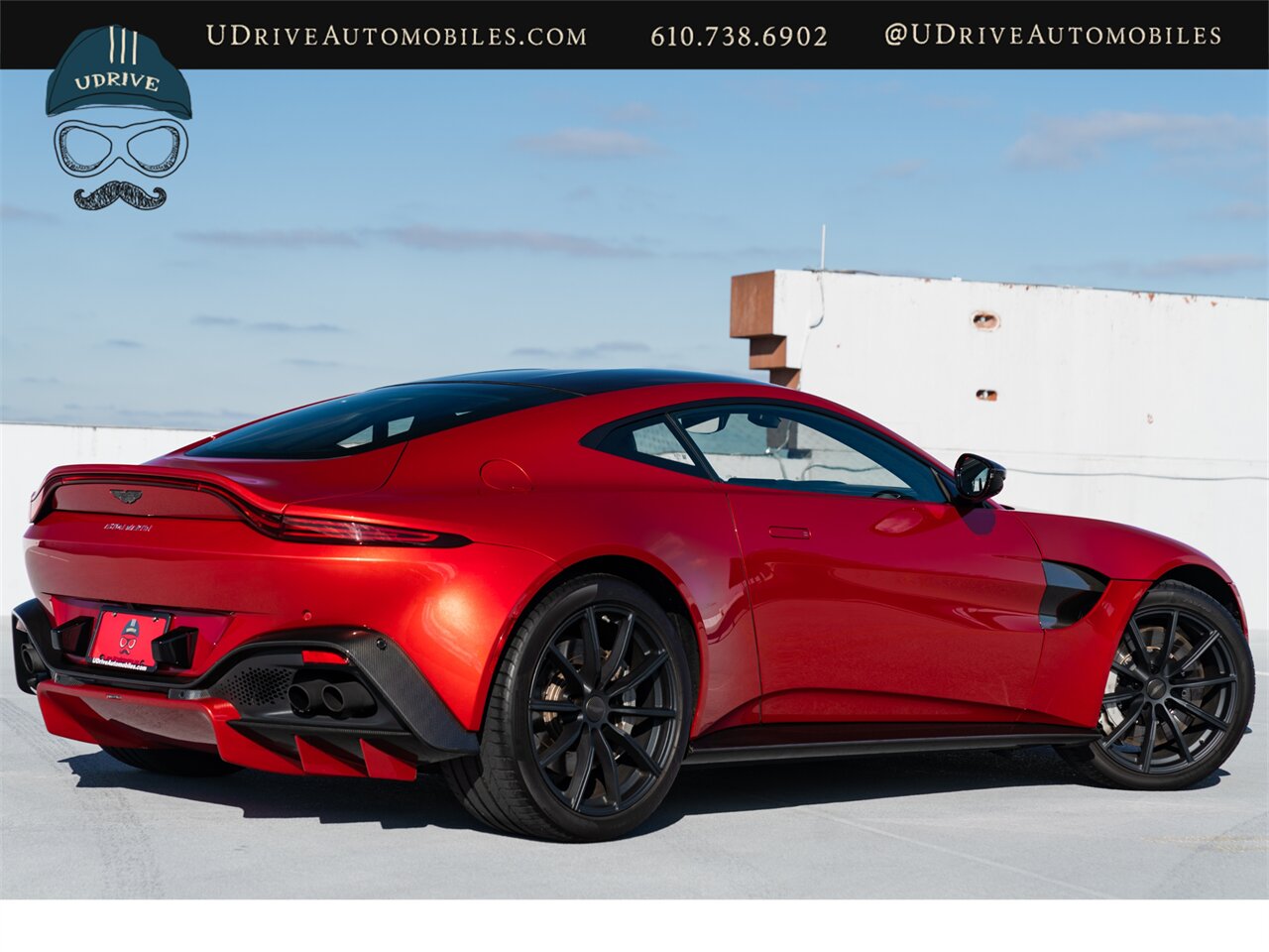 2019 Aston Martin Vantage  Incredibly Spec Rare Q Exclusive Fiamma Red $222k MSRP 1 of a Kind CPO - Photo 2 - West Chester, PA 19382