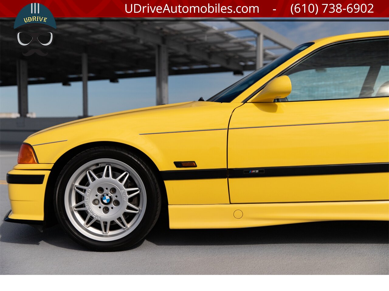 1994 BMW M3 Euro E36 M3 Dakar Yellow Rain Cloth Seats 5 Speed  Over $12k in Recent Service - Photo 6 - West Chester, PA 19382