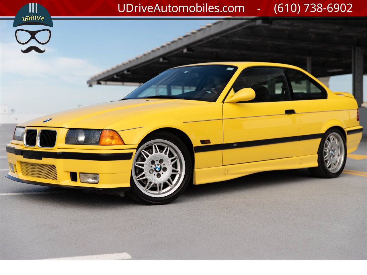 1994 BMW M3 Euro E36 M3 Dakar Yellow Rain Cloth Seats 5 Speed  Over $12k in Recent Service - Photo 1 - West Chester, PA 19382
