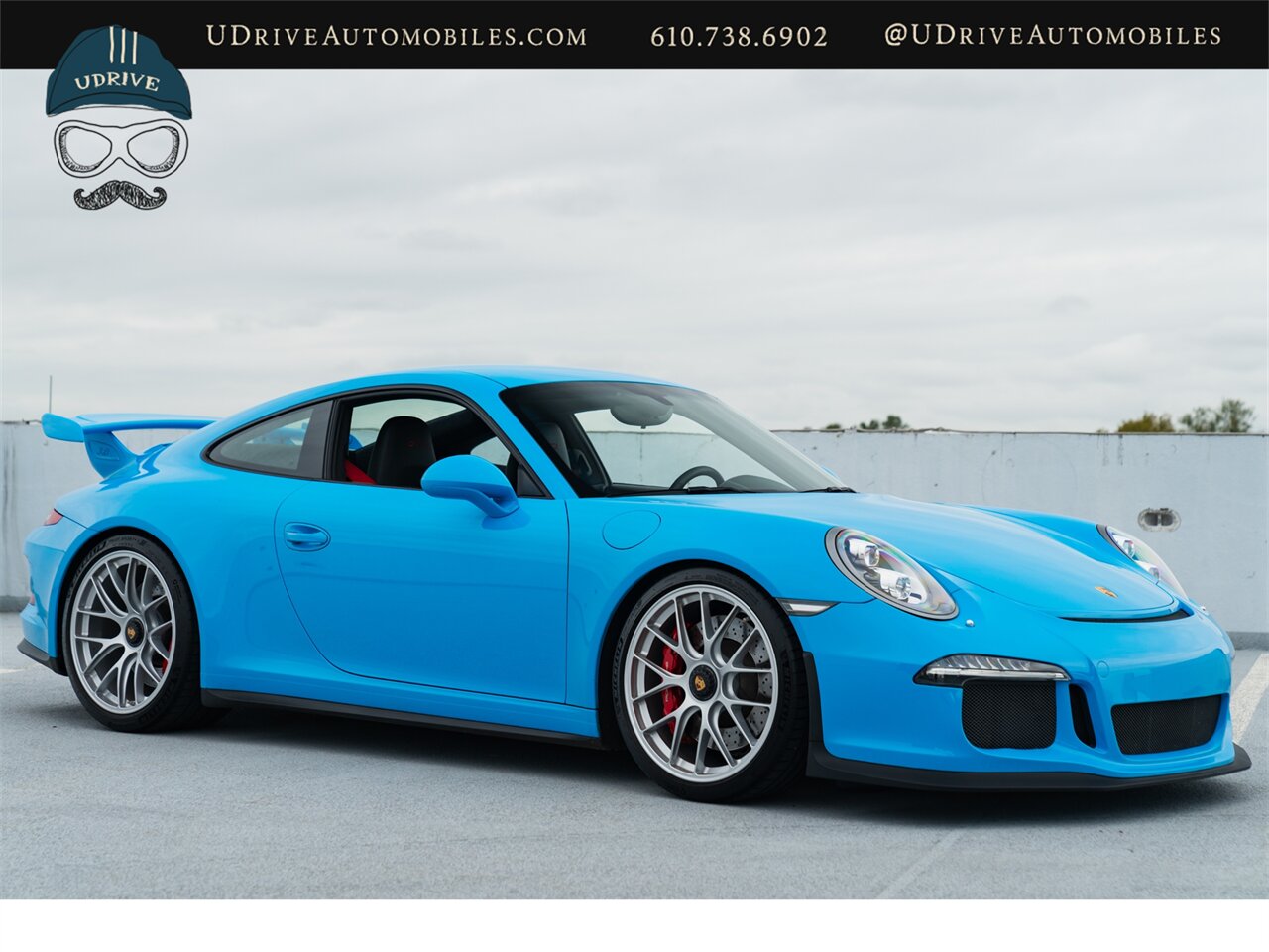 2014 Porsche 911 GT3  Paint to Sample Riviera Blue Red Stitching Adap Spt Sts Amazing Spec Rare Opportunity - Photo 16 - West Chester, PA 19382