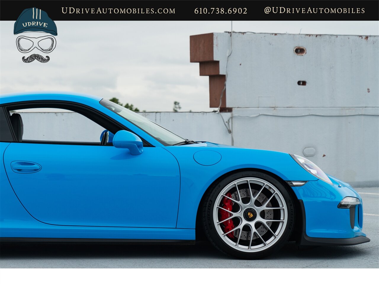 2014 Porsche 911 GT3  Paint to Sample Riviera Blue Red Stitching Adap Spt Sts Amazing Spec Rare Opportunity - Photo 17 - West Chester, PA 19382