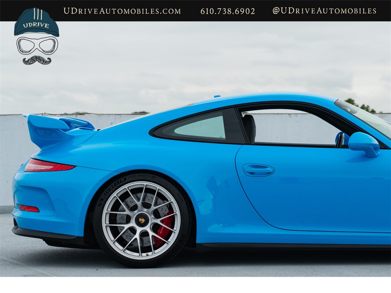 2014 Porsche 911 GT3  Paint to Sample Riviera Blue Red Stitching Adap Spt Sts Amazing Spec Rare Opportunity - Photo 19 - West Chester, PA 19382