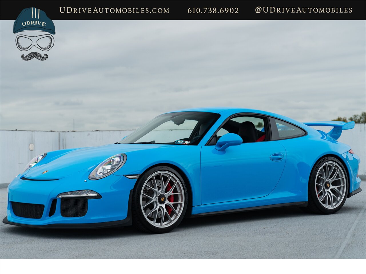 2014 Porsche 911 GT3  Paint to Sample Riviera Blue Red Stitching Adap Spt Sts Amazing Spec Rare Opportunity - Photo 12 - West Chester, PA 19382