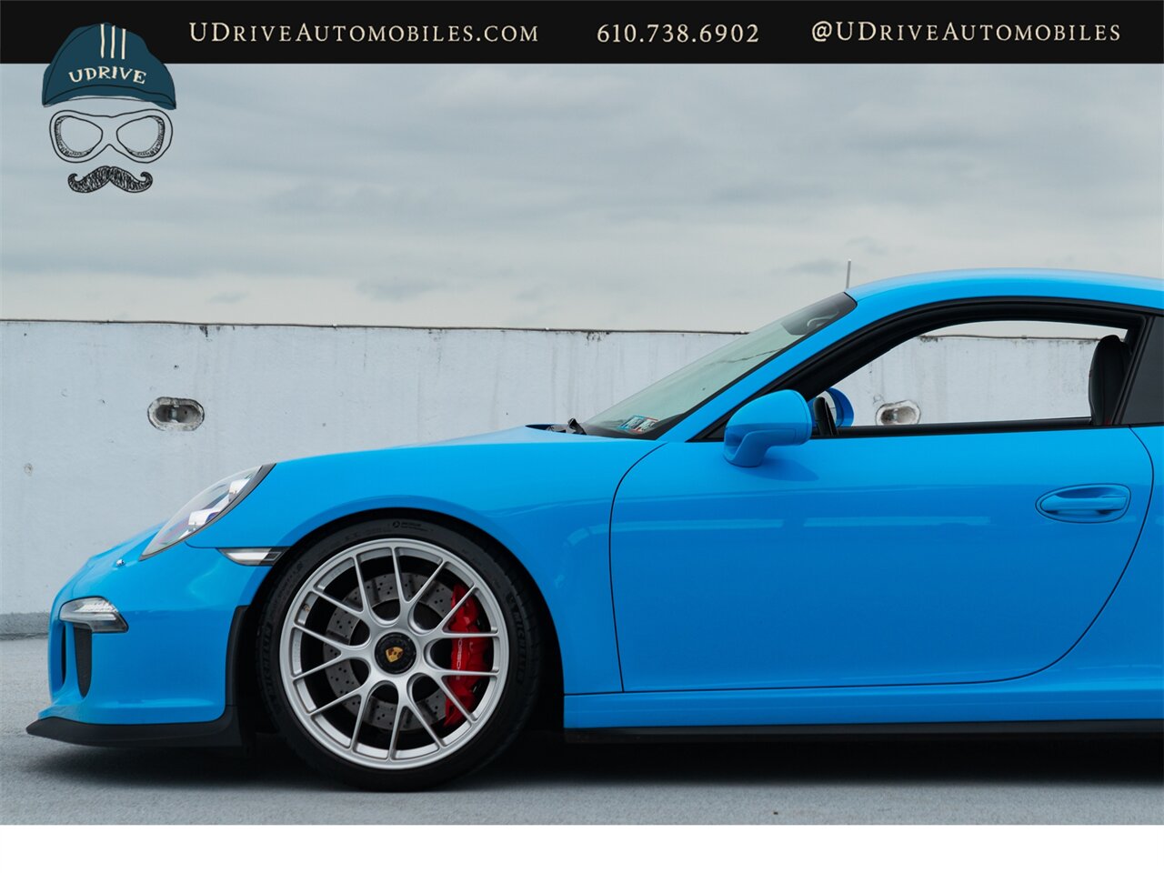 2014 Porsche 911 GT3  Paint to Sample Riviera Blue Red Stitching Adap Spt Sts Amazing Spec Rare Opportunity - Photo 11 - West Chester, PA 19382