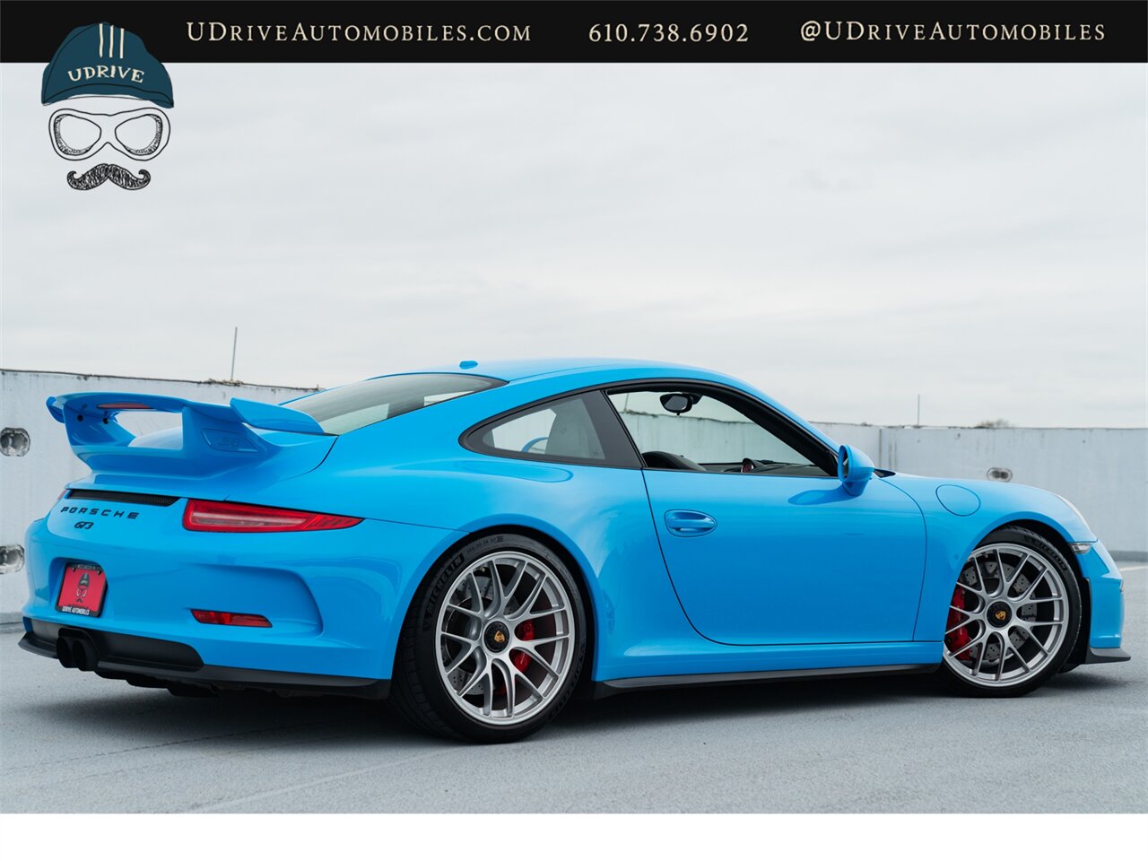 2014 Porsche 911 GT3  Paint to Sample Riviera Blue Red Stitching Adap Spt Sts Amazing Spec Rare Opportunity - Photo 3 - West Chester, PA 19382