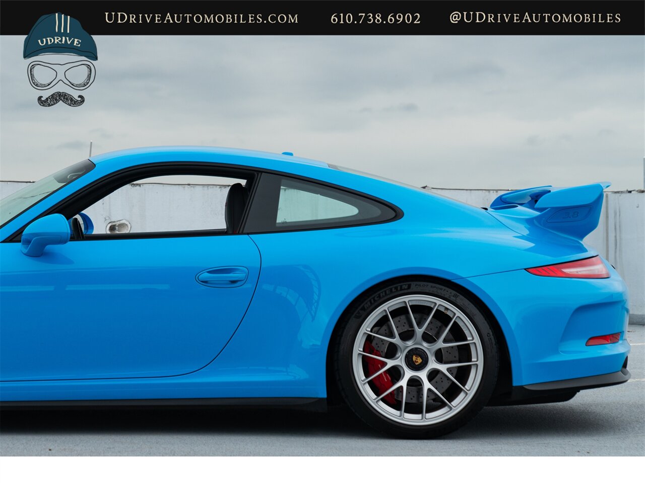 2014 Porsche 911 GT3  Paint to Sample Riviera Blue Red Stitching Adap Spt Sts Amazing Spec Rare Opportunity - Photo 26 - West Chester, PA 19382