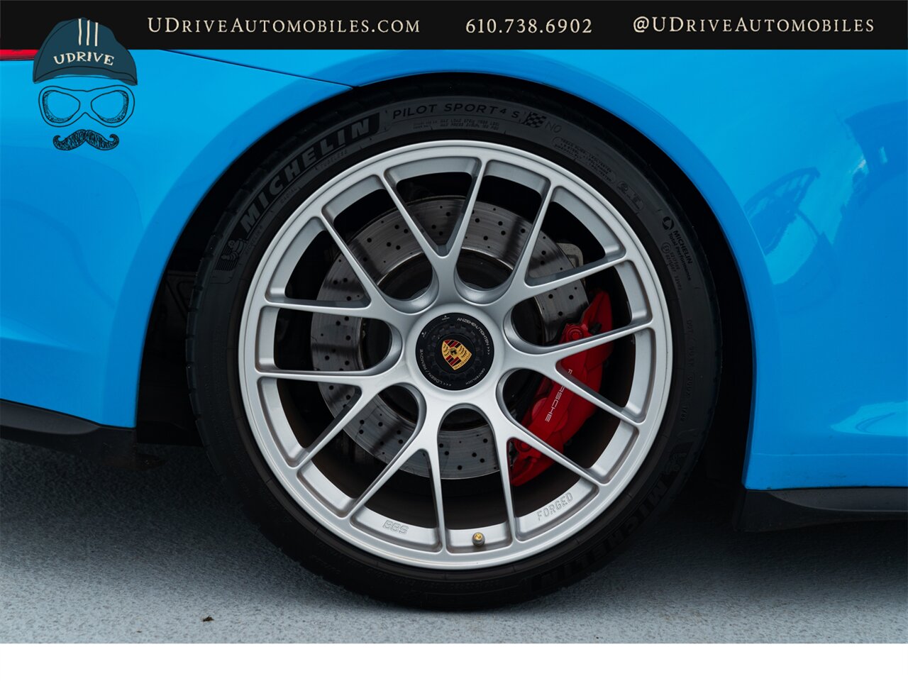 2014 Porsche 911 GT3  Paint to Sample Riviera Blue Red Stitching Adap Spt Sts Amazing Spec Rare Opportunity - Photo 55 - West Chester, PA 19382