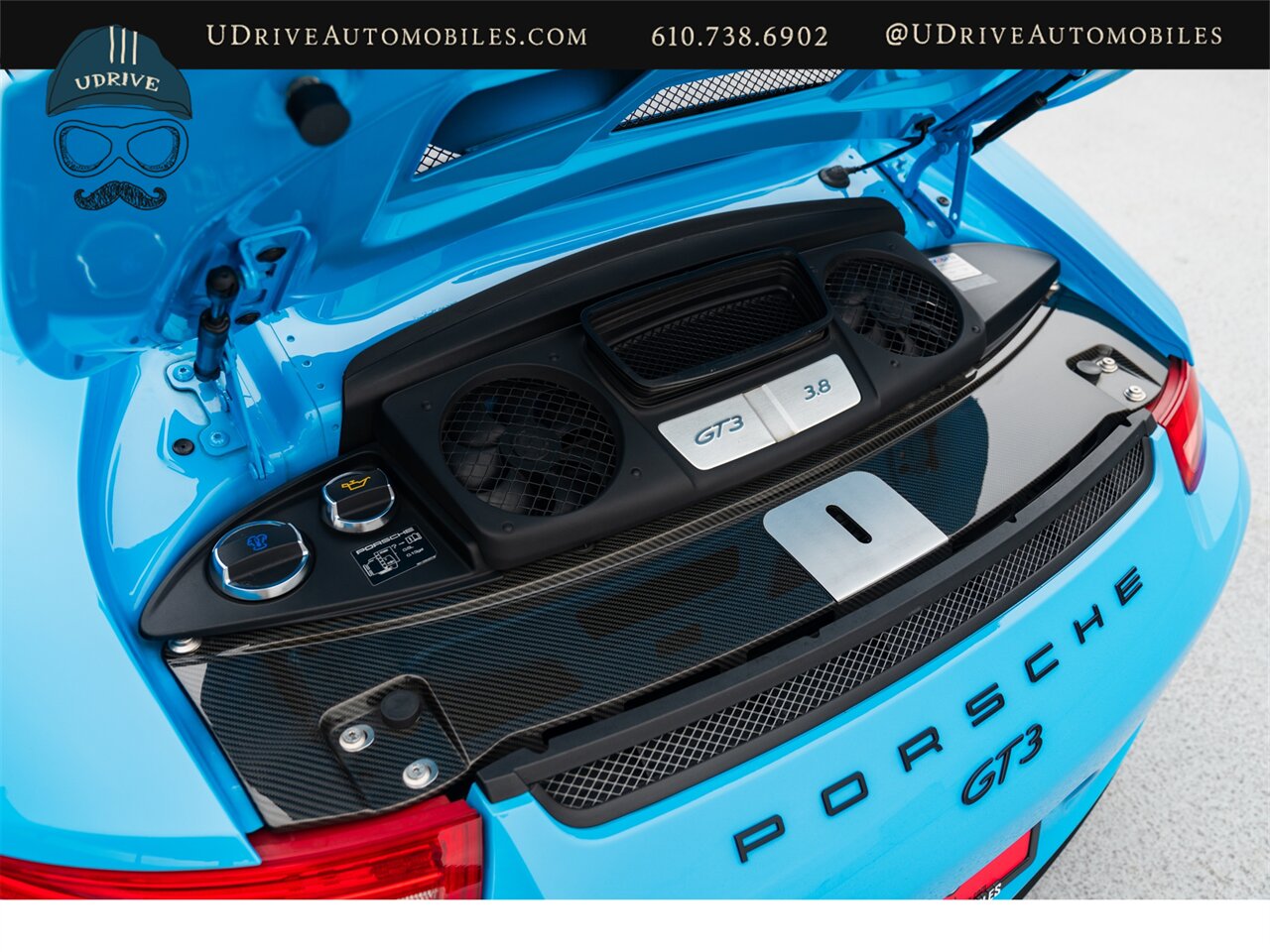 2014 Porsche 911 GT3  Paint to Sample Riviera Blue Red Stitching Adap Spt Sts Amazing Spec Rare Opportunity - Photo 51 - West Chester, PA 19382