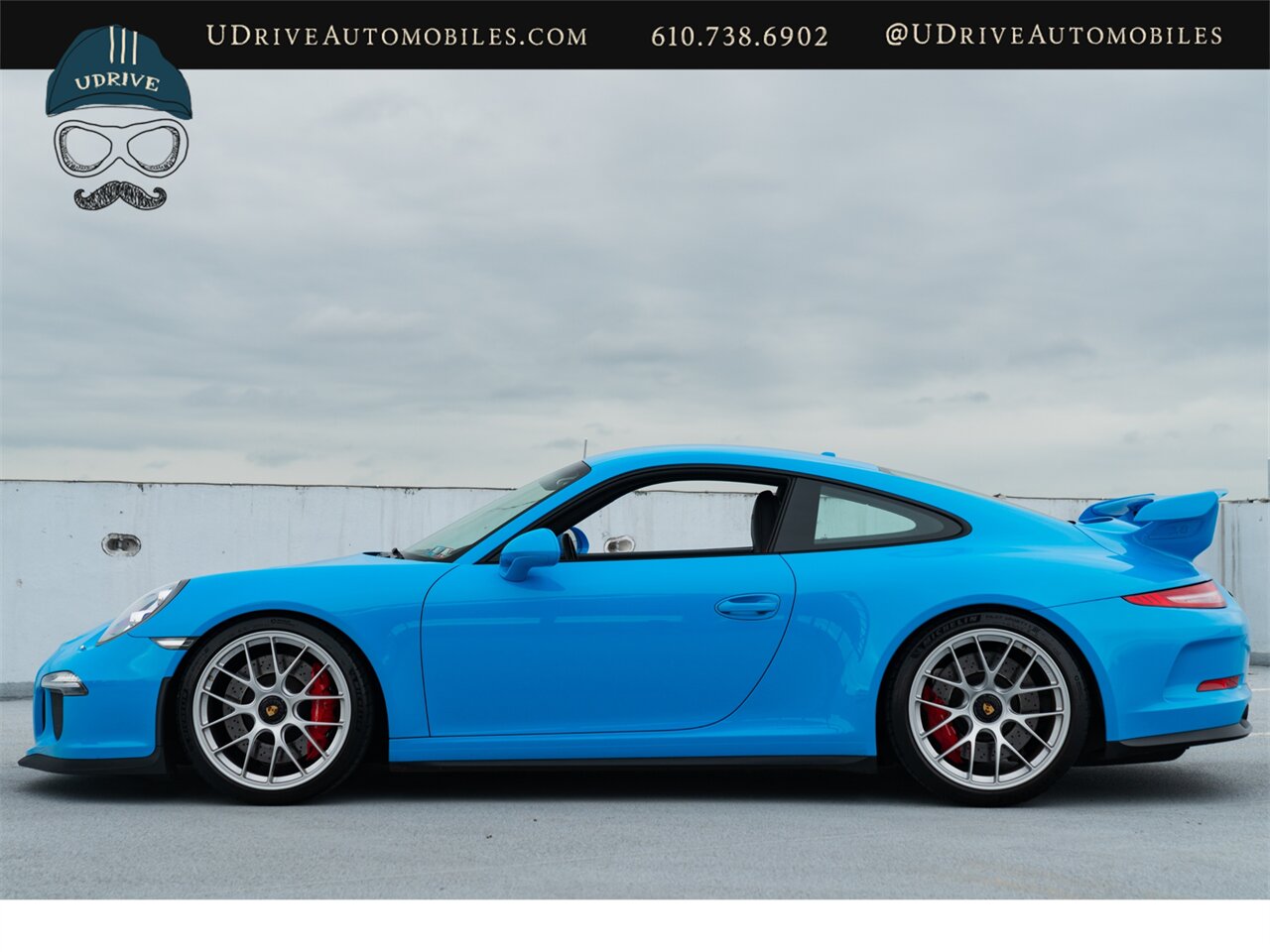 2014 Porsche 911 GT3  Paint to Sample Riviera Blue Red Stitching Adap Spt Sts Amazing Spec Rare Opportunity - Photo 10 - West Chester, PA 19382