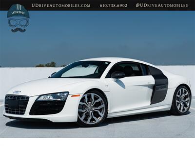 2012 Audi R8 5.2 quattro  V10 6 Speed Manual Red Stitching