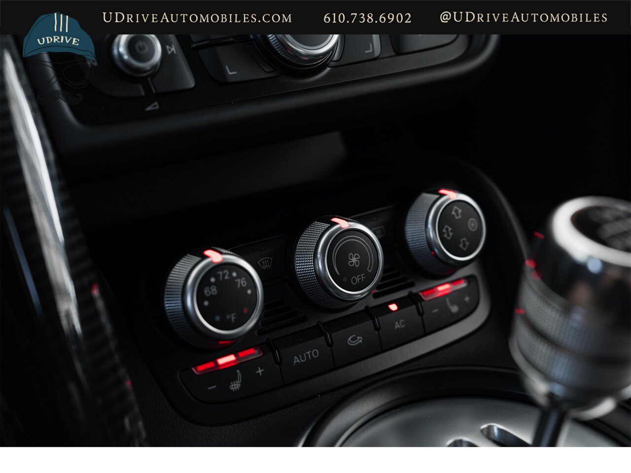 2012 Audi R8 5.2 quattro  V10 6 Speed Manual Red Stitching - Photo 36 - West Chester, PA 19382