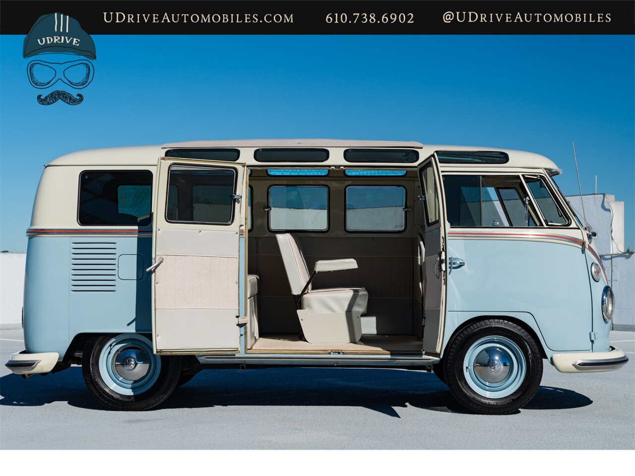 1965 Volkswagen Bus/Vanagon 21 Window Deluxe Transporter  Built By East Coast VW Restorations 1914cc A/C - Photo 19 - West Chester, PA 19382