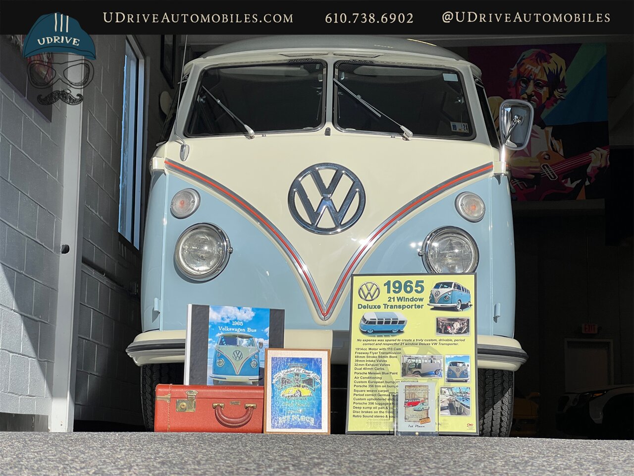 1965 Volkswagen Bus/Vanagon 21 Window Deluxe Transporter  Built By East Coast VW Restorations 1914cc A/C - Photo 68 - West Chester, PA 19382