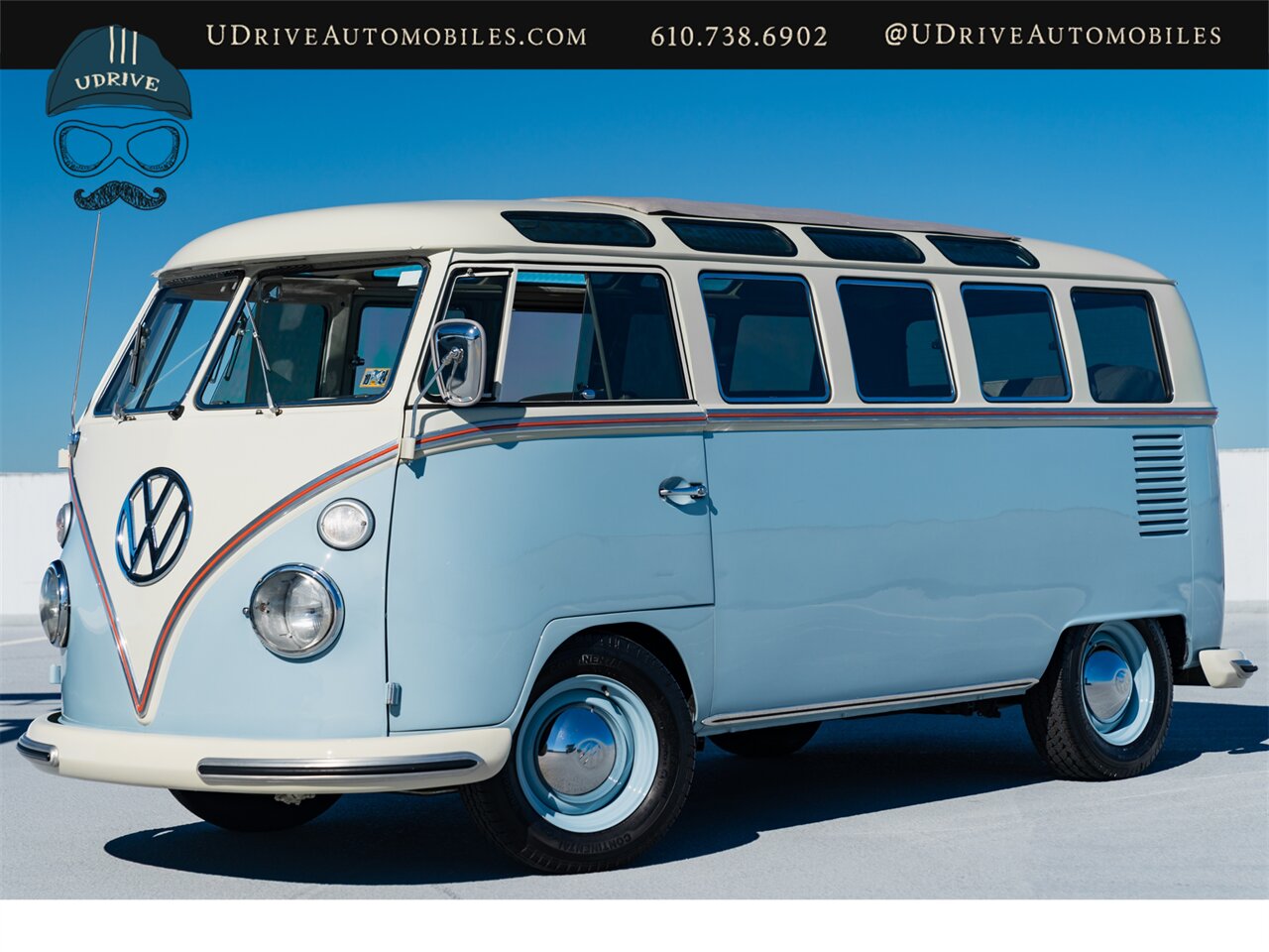 1965 Volkswagen Bus/Vanagon 21 Window Deluxe Transporter  Built By East Coast VW Restorations 1914cc A/C - Photo 1 - West Chester, PA 19382