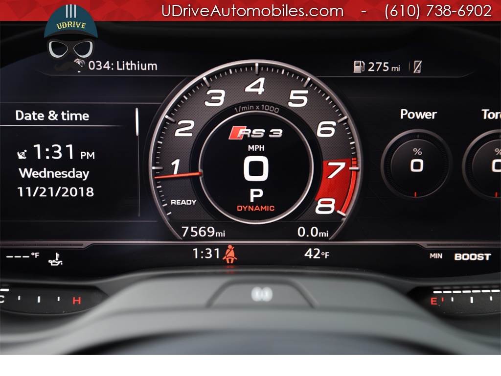 2018 Audi RS 3 RS 3 Quattro 400hp 7k Miles Tech Dynamic Carbon  $61,700 MSRP - Photo 32 - West Chester, PA 19382