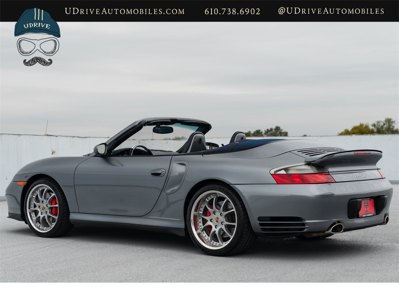 2004 Porsche 911 Turbo  Cabriolet Spt Seats Pntd Seat Backs Sport Shift Deviated Stitch Blue Lthr Blue Top Pntd Console Serv Hist - Photo 25 - West Chester, PA 19382