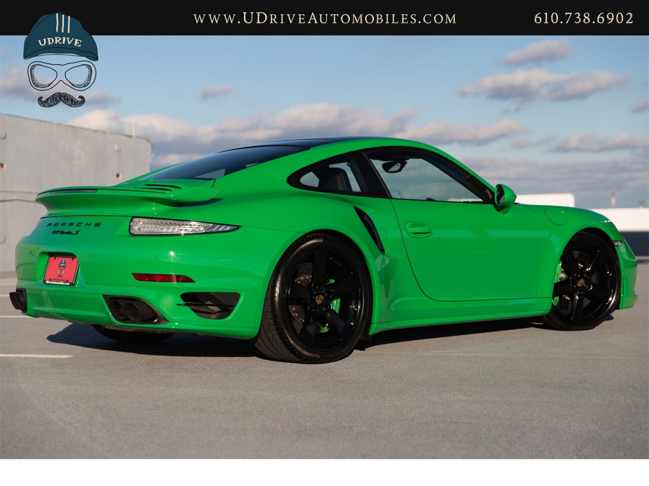 2016 Porsche 911 Turbo S PTS Viper Green Aerokit $203k MSRP  Painted Side Skirts Painted Grilles Wheels in Black - Photo 3 - West Chester, PA 19382
