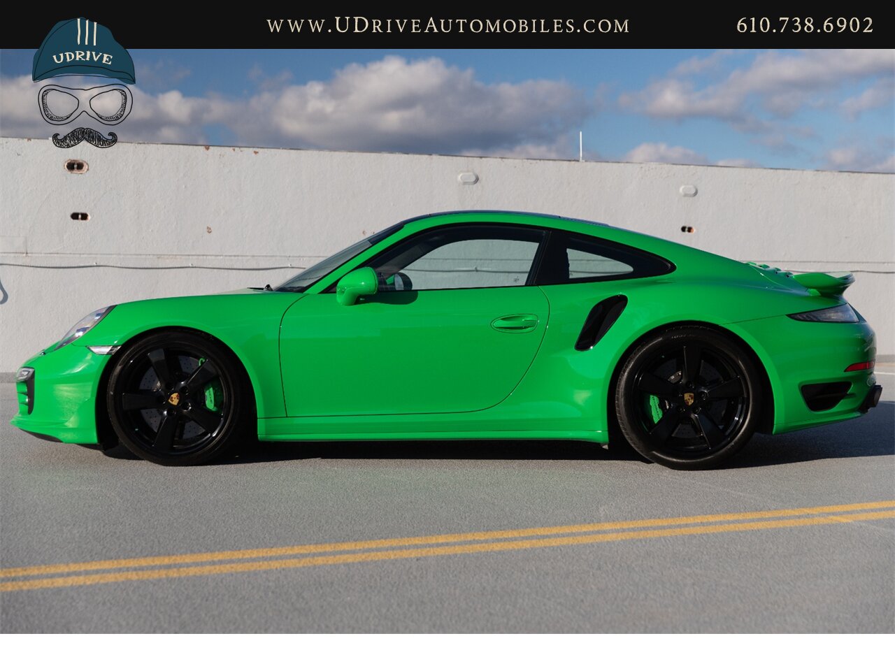 2016 Porsche 911 Turbo S PTS Viper Green Aerokit $203k MSRP  Painted Side Skirts Painted Grilles Wheels in Black - Photo 6 - West Chester, PA 19382