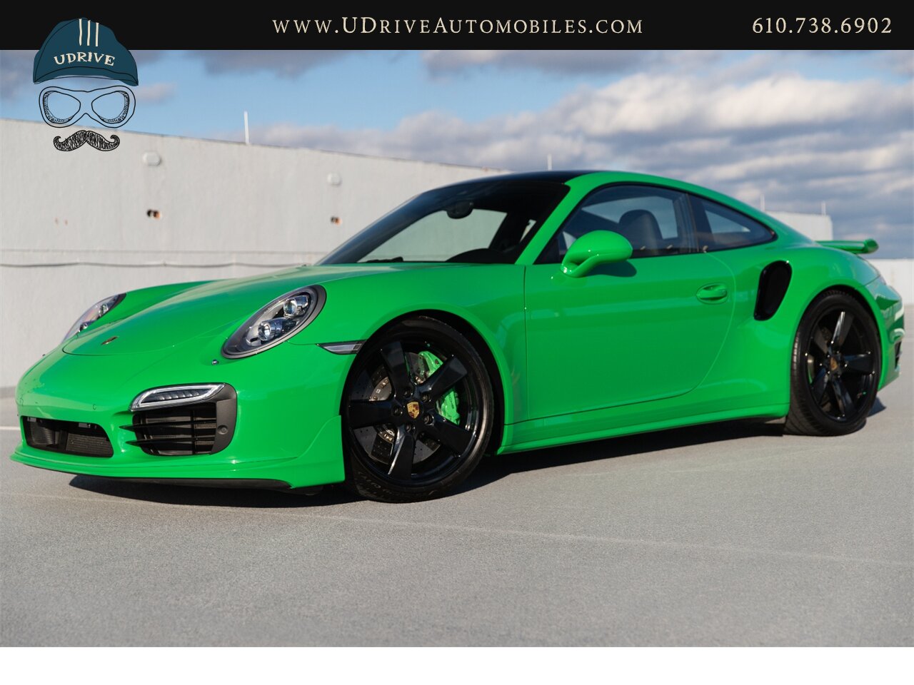 2016 Porsche 911 Turbo S PTS Viper Green Aerokit $203k MSRP  Painted Side Skirts Painted Grilles Wheels in Black - Photo 1 - West Chester, PA 19382