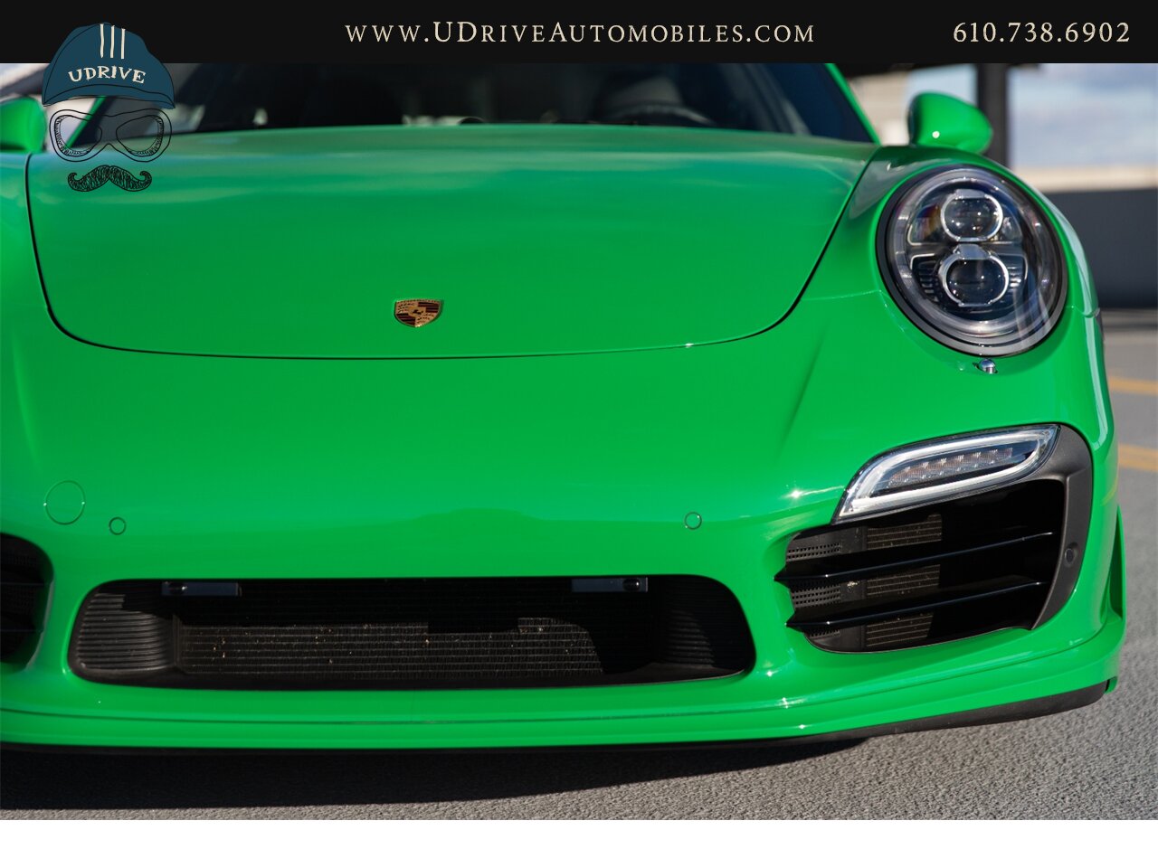 2016 Porsche 911 Turbo S PTS Viper Green Aerokit $203k MSRP  Painted Side Skirts Painted Grilles Wheels in Black - Photo 10 - West Chester, PA 19382