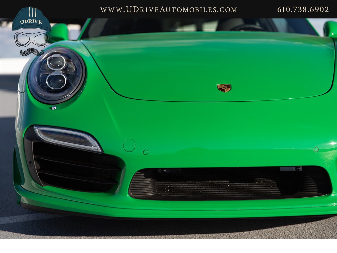 2016 Porsche 911 Turbo S PTS Viper Green Aerokit $203k MSRP  Painted Side Skirts Painted Grilles Wheels in Black - Photo 12 - West Chester, PA 19382