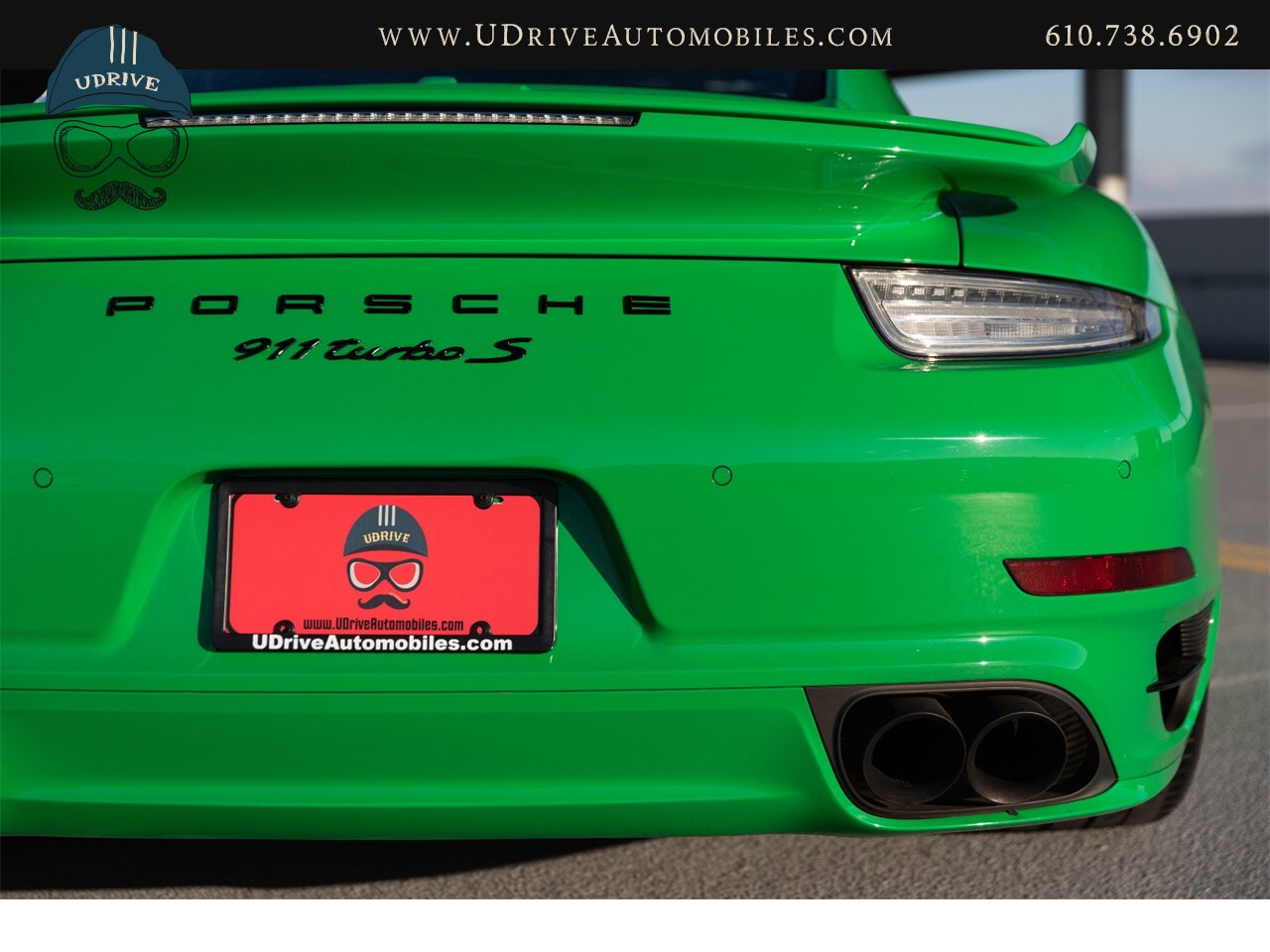 2016 Porsche 911 Turbo S PTS Viper Green Aerokit $203k MSRP  Painted Side Skirts Painted Grilles Wheels in Black - Photo 21 - West Chester, PA 19382