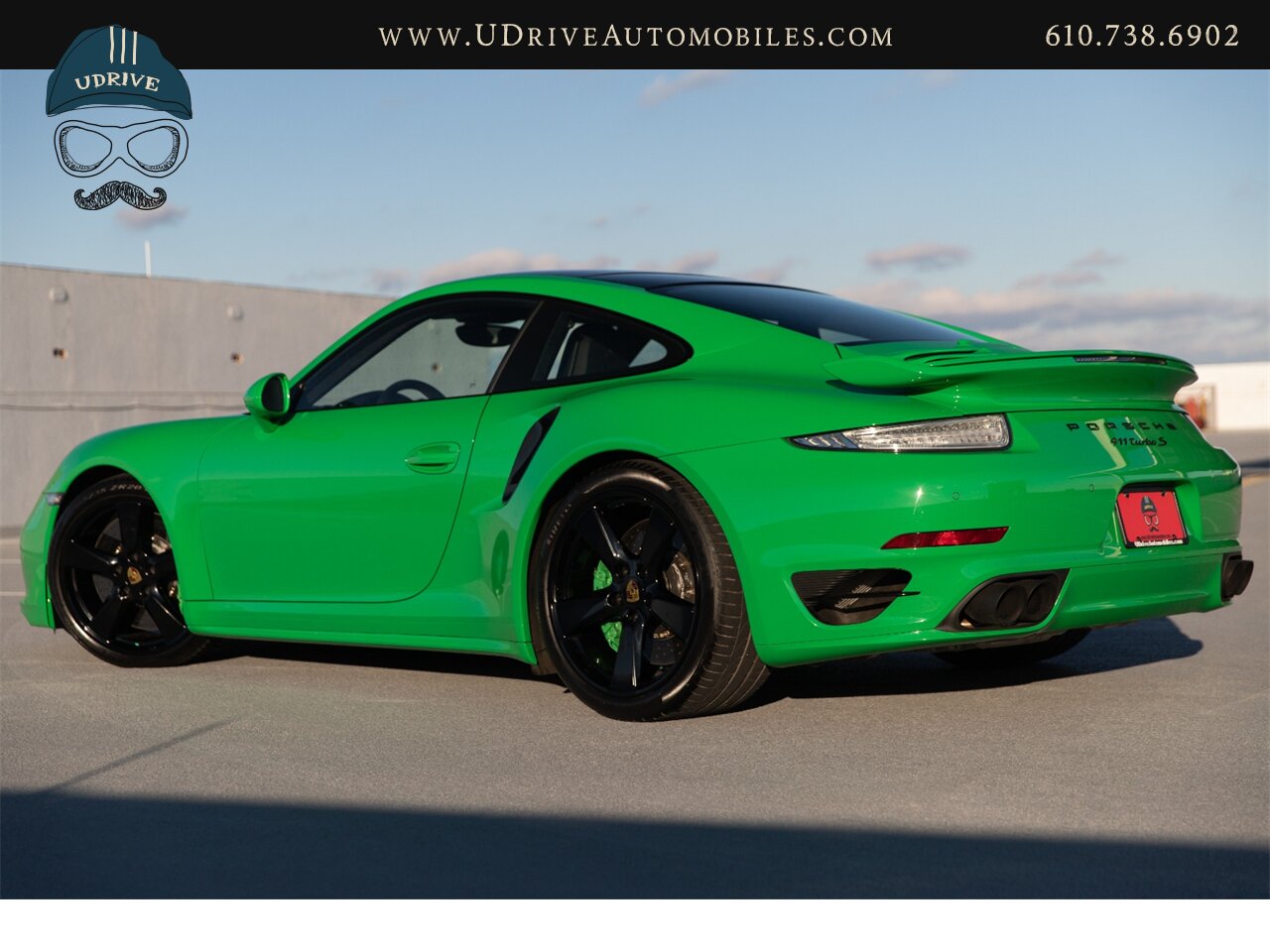 2016 Porsche 911 Turbo S PTS Viper Green Aerokit $203k MSRP  Painted Side Skirts Painted Grilles Wheels in Black - Photo 5 - West Chester, PA 19382