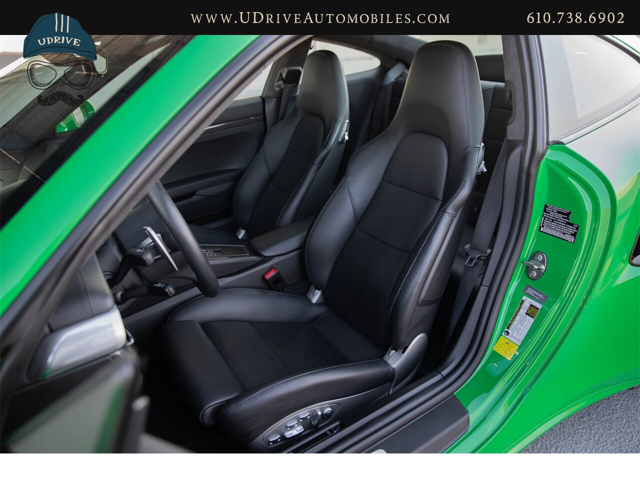 2016 Porsche 911 Turbo S PTS Viper Green Aerokit $203k MSRP  Painted Side Skirts Painted Grilles Wheels in Black - Photo 27 - West Chester, PA 19382
