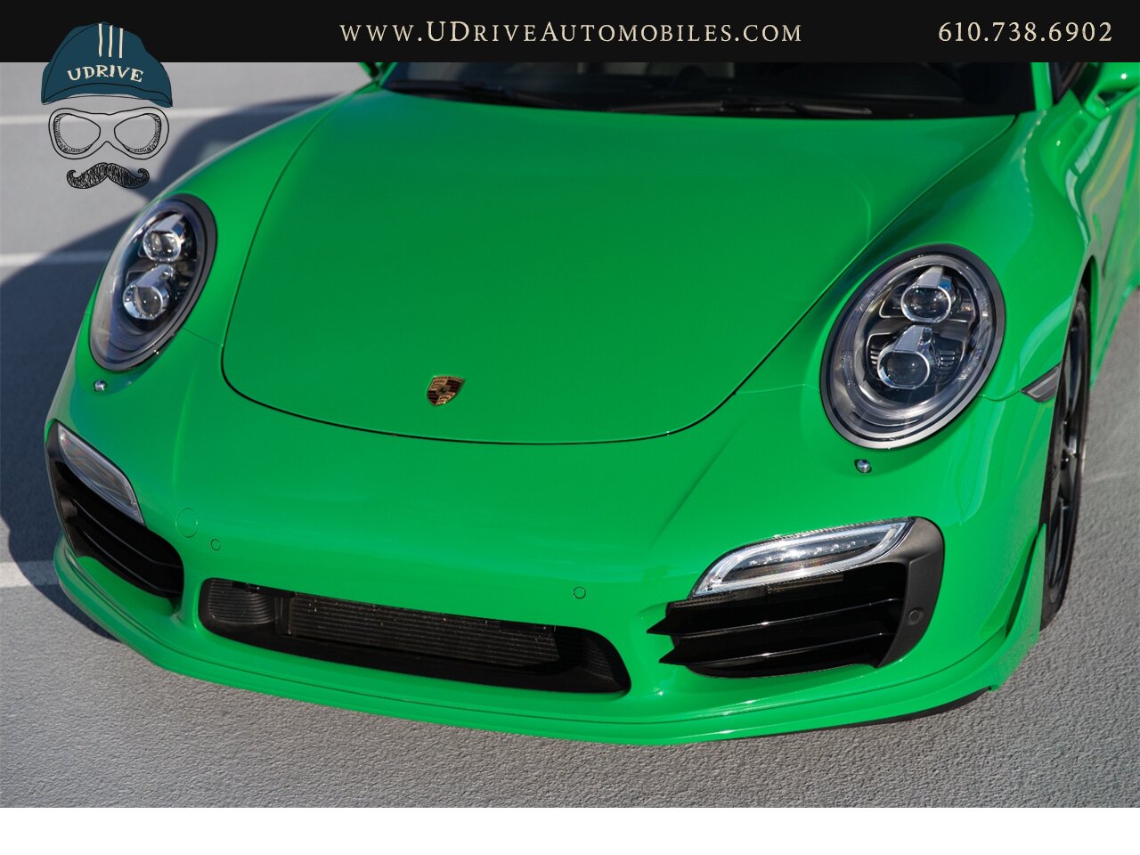 2016 Porsche 911 Turbo S PTS Viper Green Aerokit $203k MSRP  Painted Side Skirts Painted Grilles Wheels in Black - Photo 9 - West Chester, PA 19382