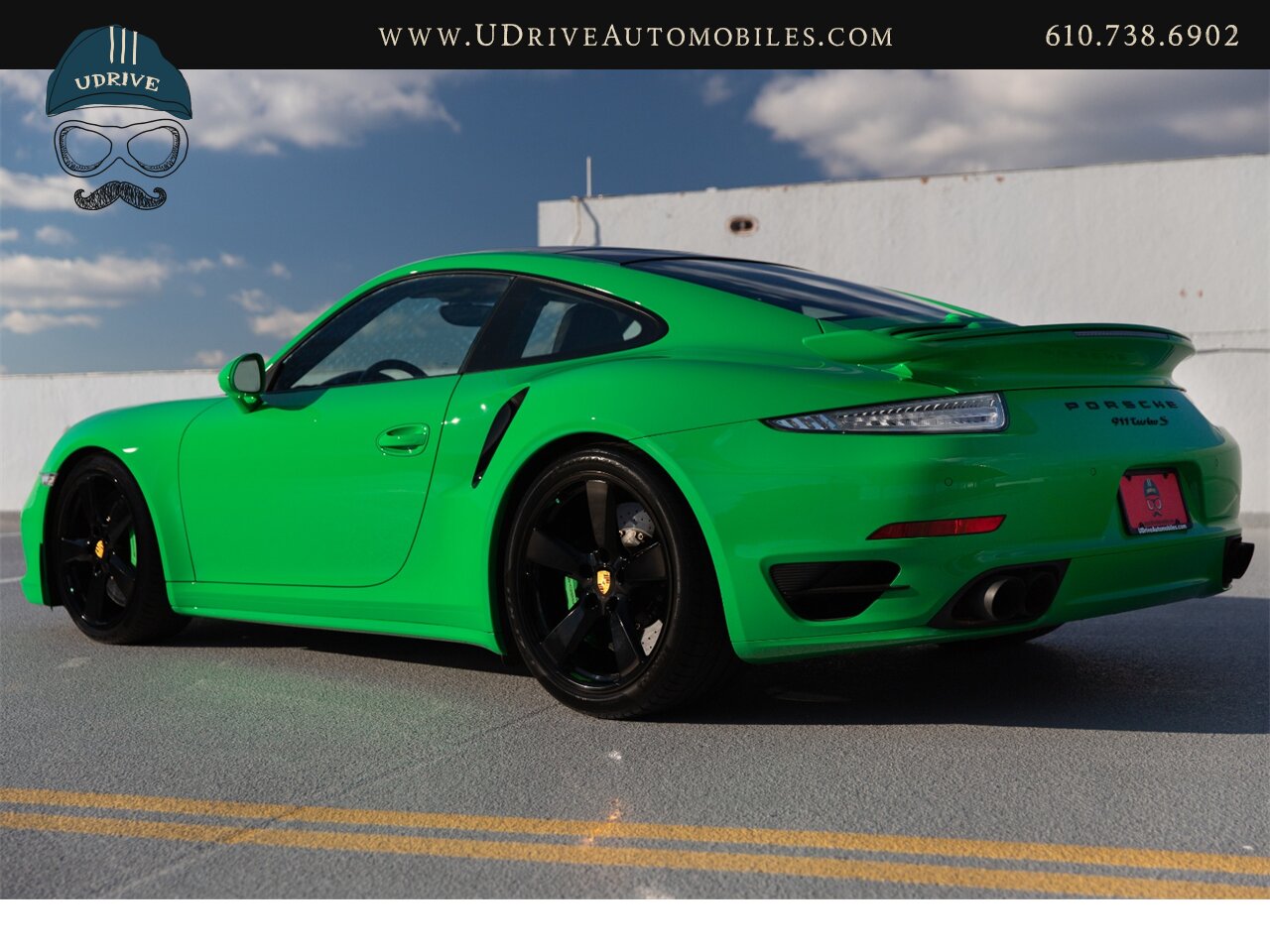 2016 Porsche 911 Turbo S PTS Viper Green Aerokit $203k MSRP  Painted Side Skirts Painted Grilles Wheels in Black - Photo 24 - West Chester, PA 19382