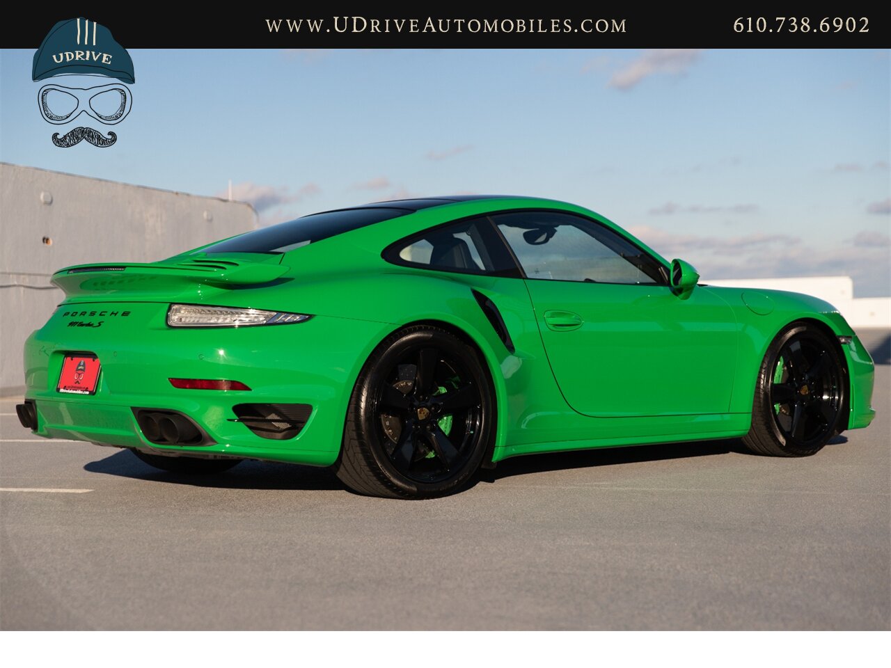 2016 Porsche 911 Turbo S PTS Viper Green Aerokit $203k MSRP  Painted Side Skirts Painted Grilles Wheels in Black - Photo 17 - West Chester, PA 19382