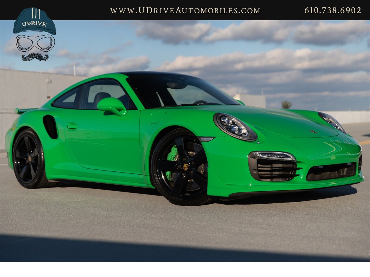 2016 Porsche 911 Turbo S PTS Viper Green Aerokit $203k MSRP  Painted Side Skirts Painted Grilles Wheels in Black - Photo 4 - West Chester, PA 19382